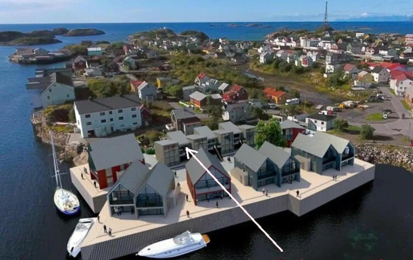 Modern Apartment By The Sea In Henningsvaer Exterior photo